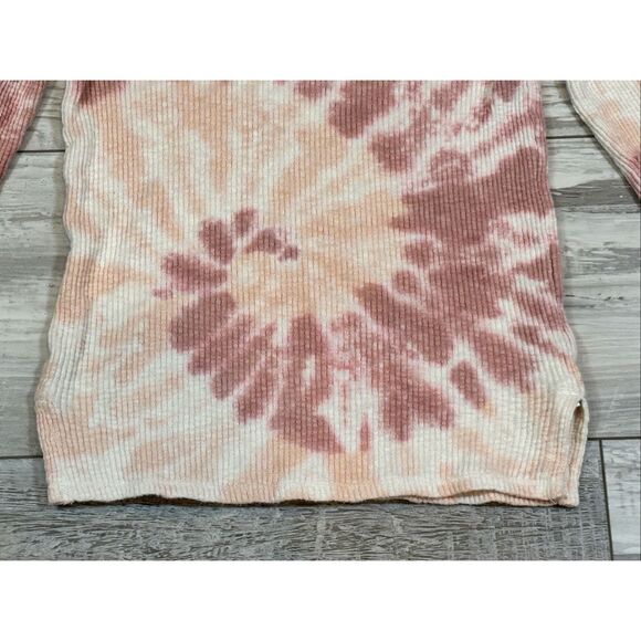 We The Free by Free People tie-dye long sleeve ribbed shirt size S - Picture 6 of 12